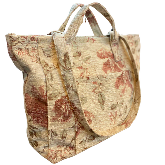 Antique Floral Tapestry