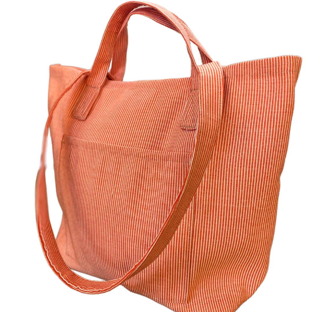 Red & White Pinstripe